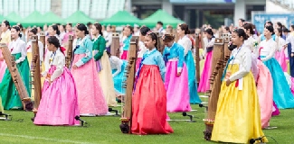 단일 장소 최다인원 가야금 합주 사진